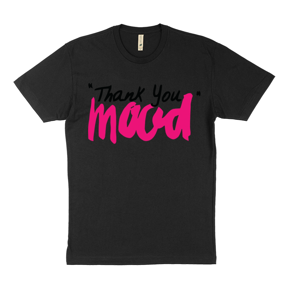 Thank you mood Pink Sustainable T-Shirt