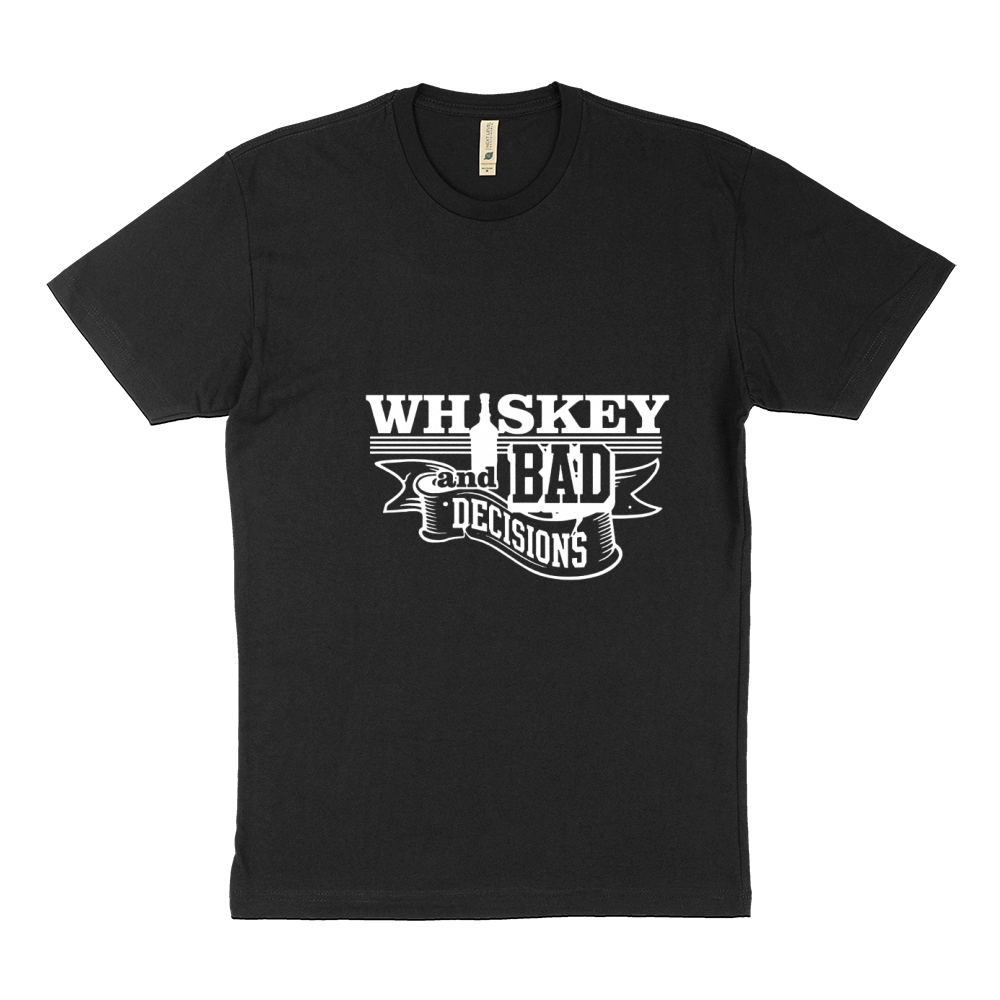 Whiskey and Bad Decisions Tee Sustainable T-Shirt