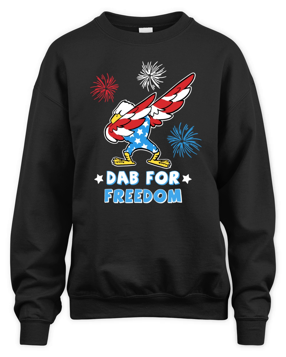 American Dab for freedom Unisex Premium Crewneck Sweatshirt