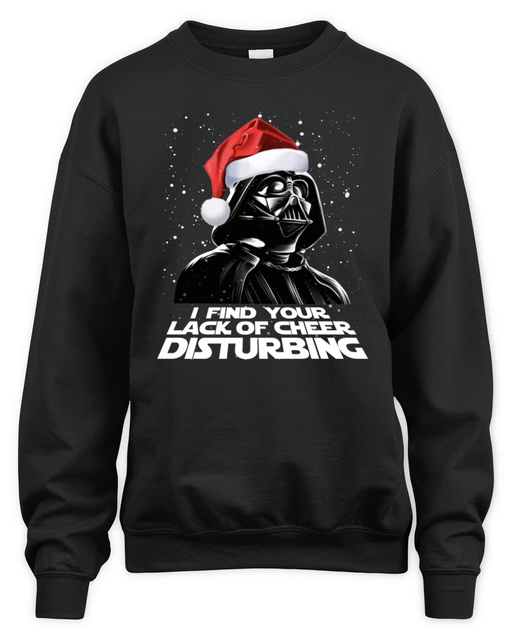 i find your lack of cheer disturbing Unisex Premium Crewneck Sweatshirt
