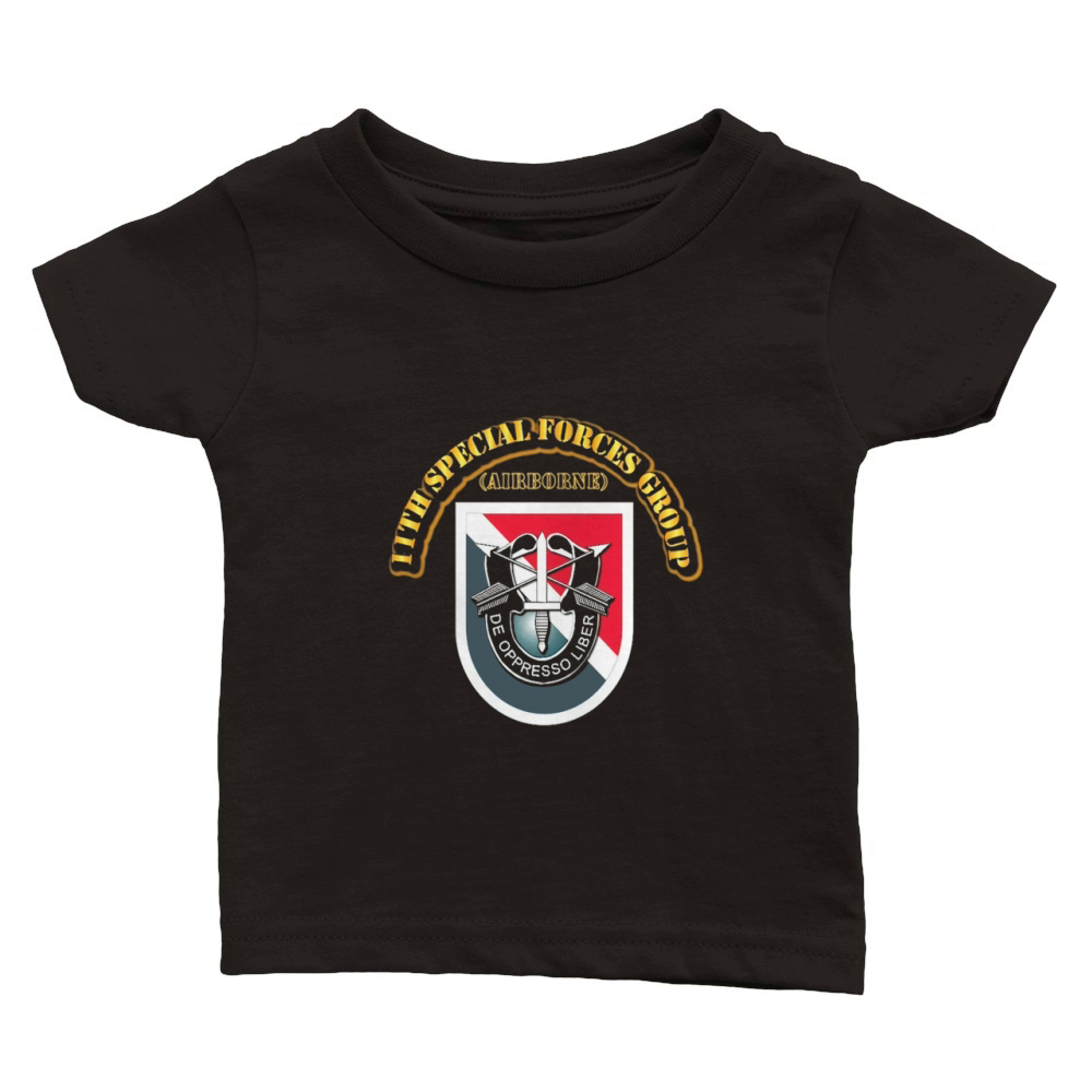 11th Special Forces Group (Airborne) Tshirt Classic Baby Crewneck T-shirt