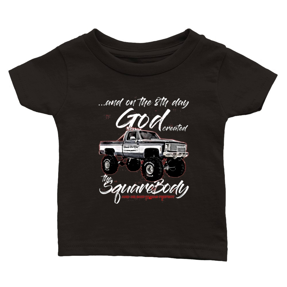 8th God Jimmy Squarebody Truck Classic Baby Crewneck T-shirt