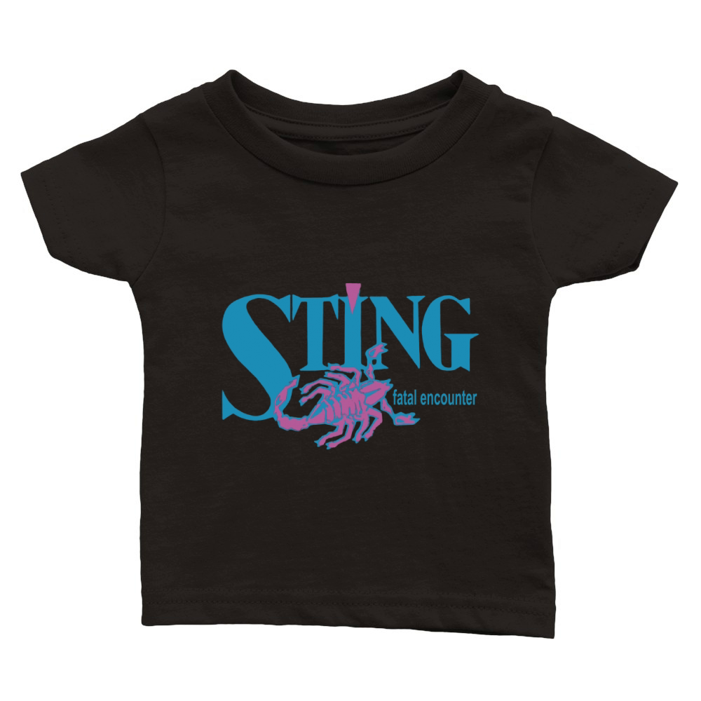Aew Sting Scorpio Fatal Encounter Classic Baby Crewneck T-shirt