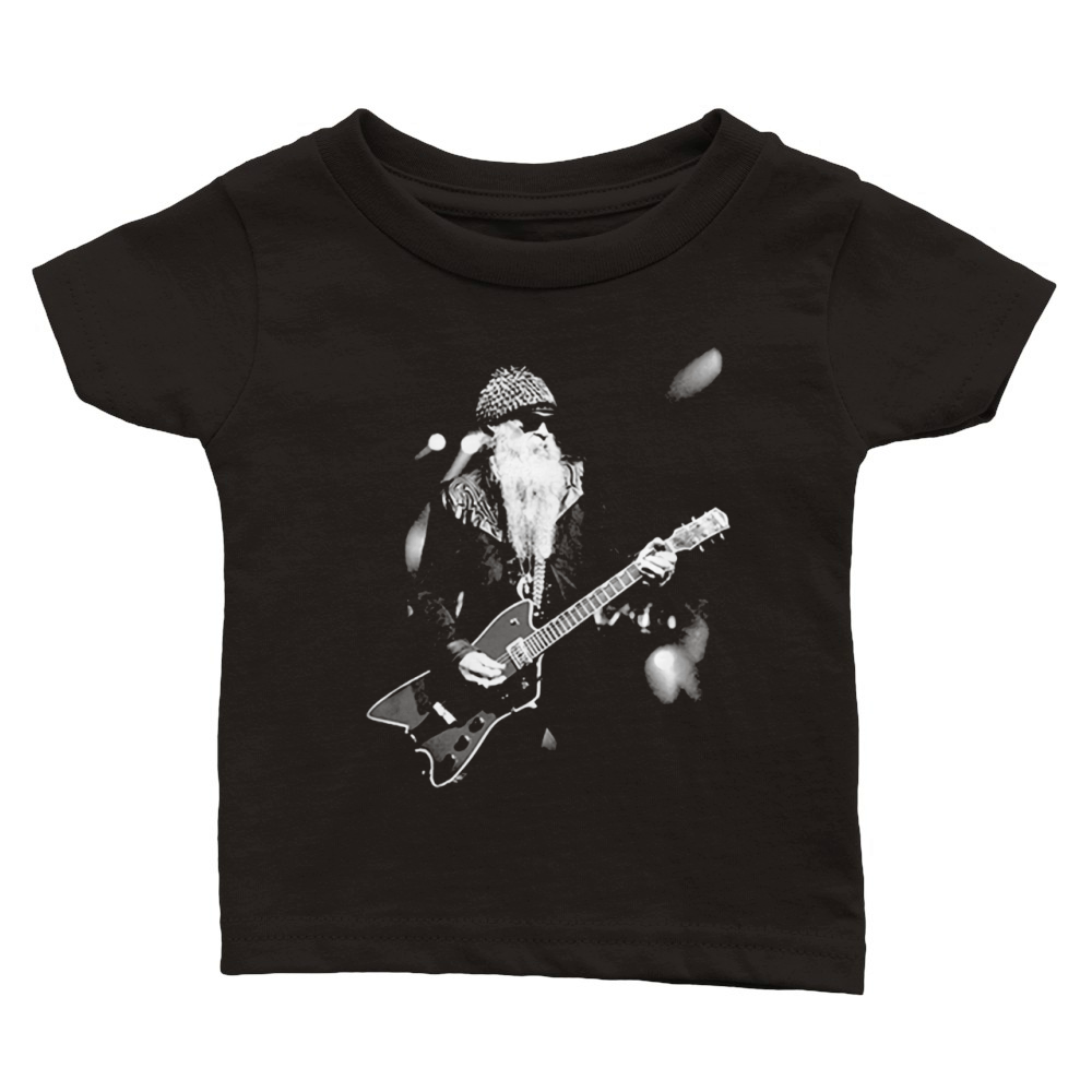Billy Gibbons Fan Classic Baby Crewneck T-shirt