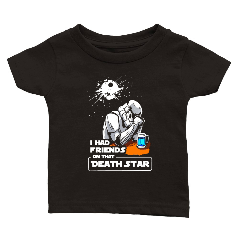 I Had Friends On That Death Star Classic Baby Crewneck T-shirt