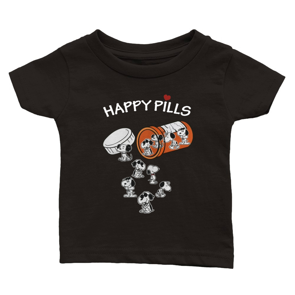 Pills Snoopy Classic Baby Crewneck T-shirt