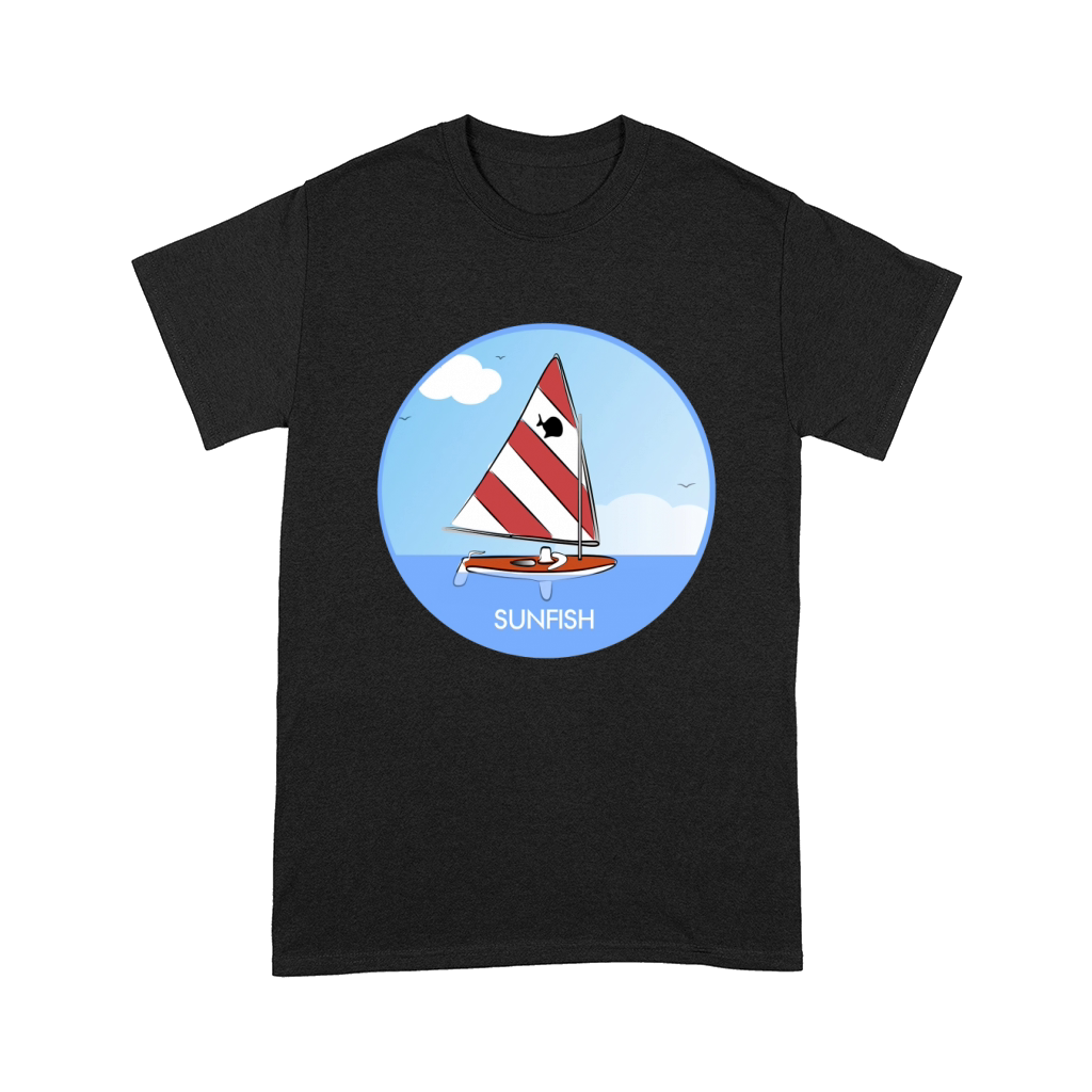 Sunfish Sailboat Comfort T-shirt