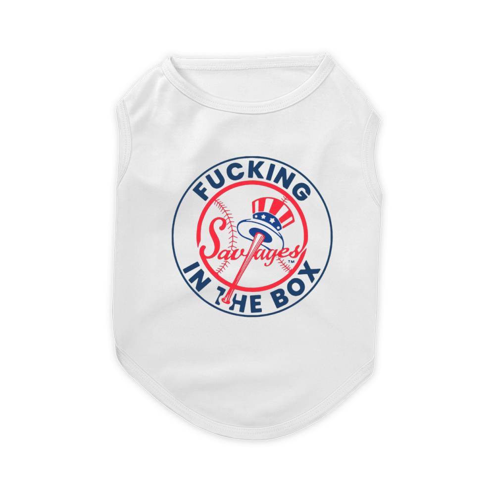 Fucking Savages in the box shirt Pet T-Shirt