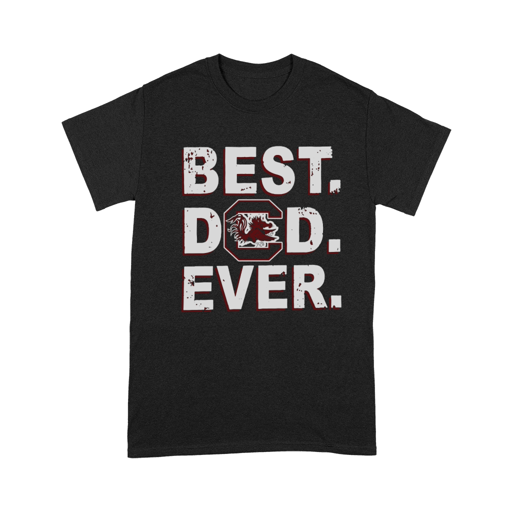 Best Dad Ever South Carolina Gamecocks Father’s Day Premium T-shirt