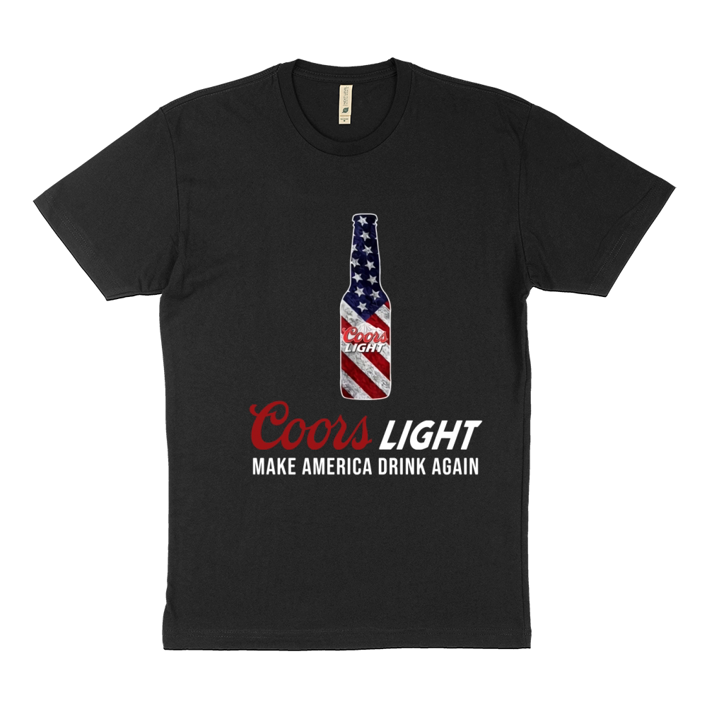 Coors Light make America drink again Sustainable T-Shirt