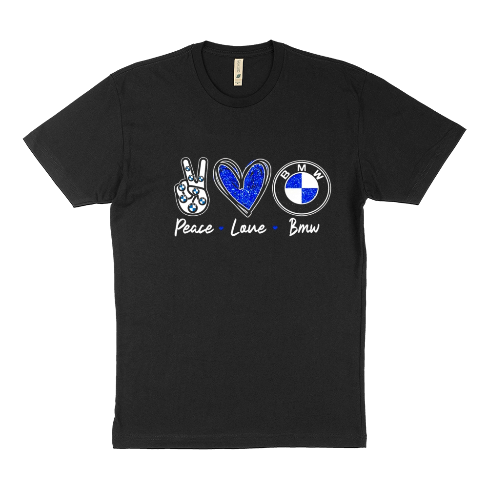 Peace Love BMW shirt Sustainable T-Shirt