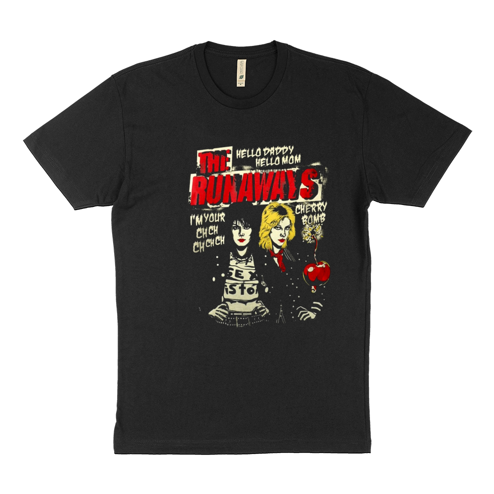 The Runaways  Cherry Bomb Tshirt Sustainable T-Shirt