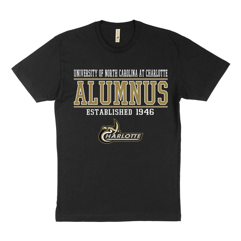 University of north carolina at charlotte Alumnus established 1946 Sustainable T-Shirt
