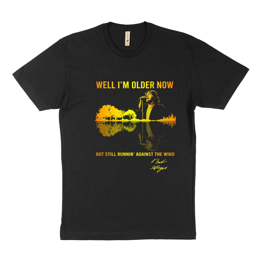 Well I’m Older Now Bob Seger But Still Running Guitar Lake Shirt Sustainable T-Shirt