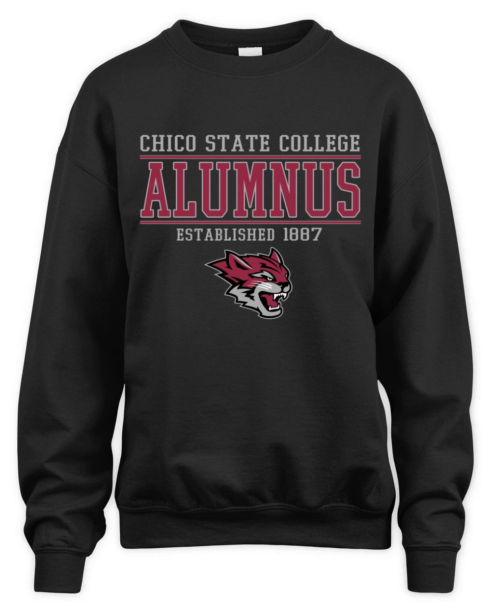 Chico State  college Alumnus Unisex Premium Crewneck Sweatshirt