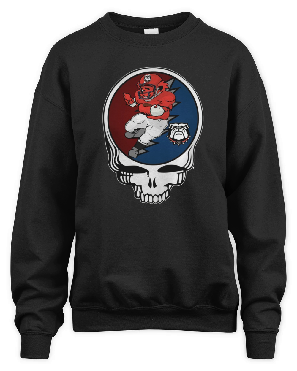GratefulDead Tshirt Georgia Bulldogs Unisex Premium Crewneck Sweatshirt