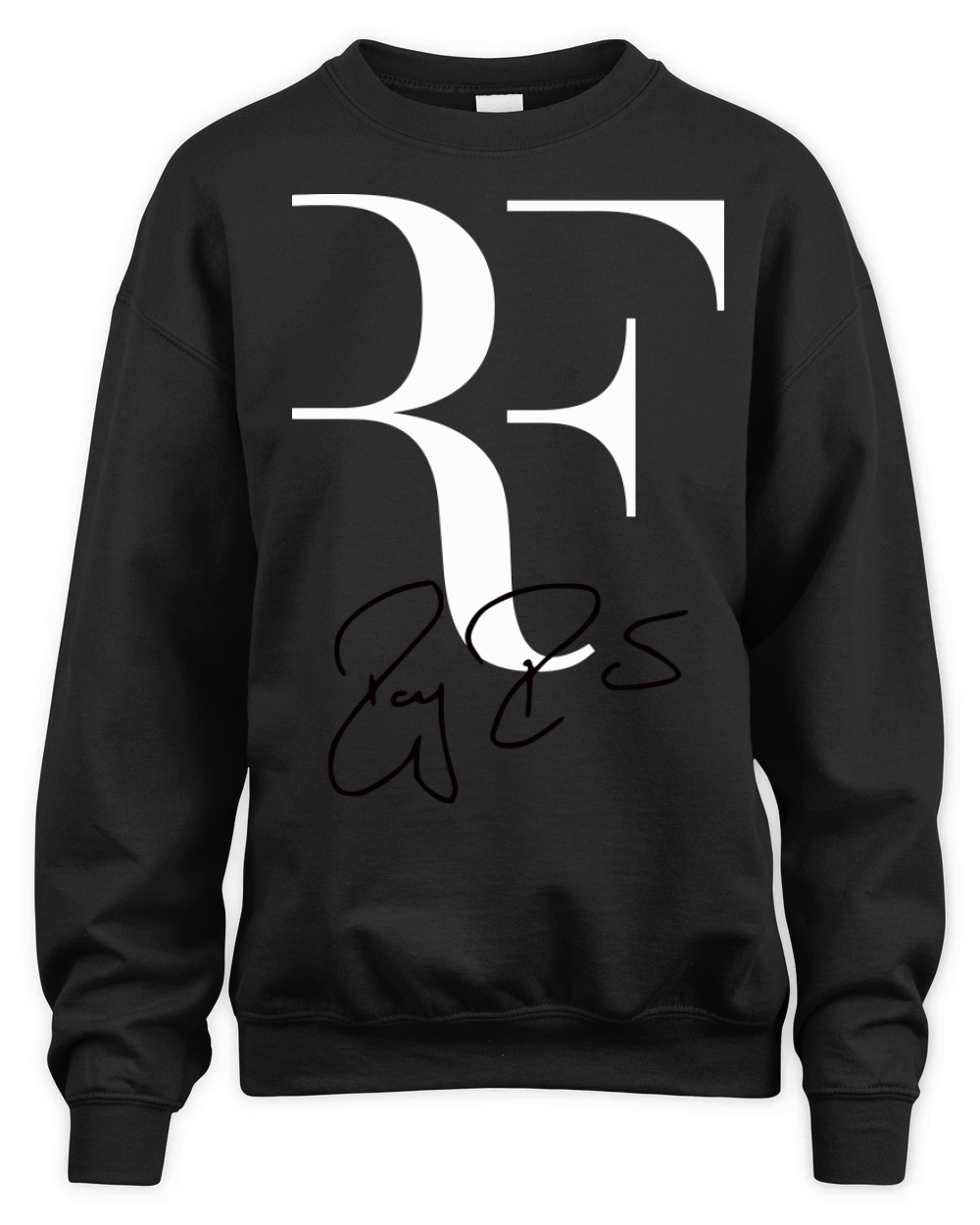 Roger Federer RF Unisex Premium Crewneck Sweatshirt
