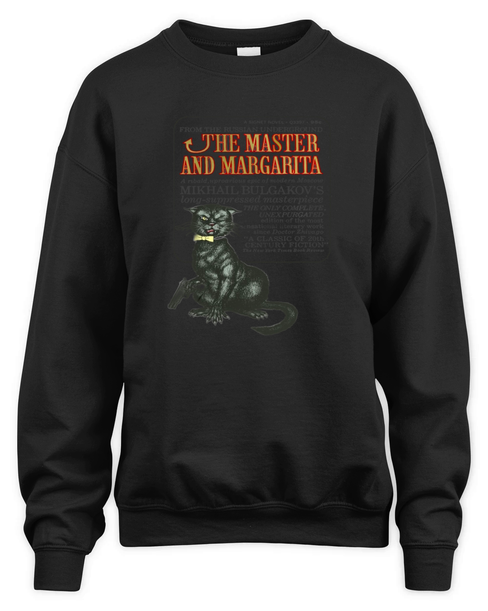 The Master And Margarita Tshirt Unisex Premium Crewneck Sweatshirt
