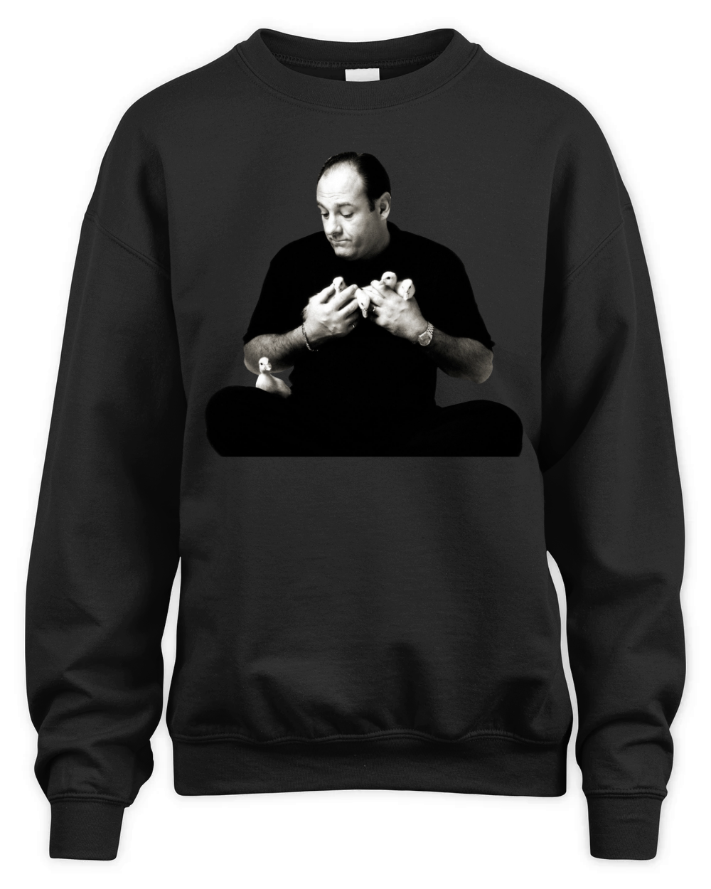 Tony Sopranos And Duck Unisex Premium Crewneck Sweatshirt