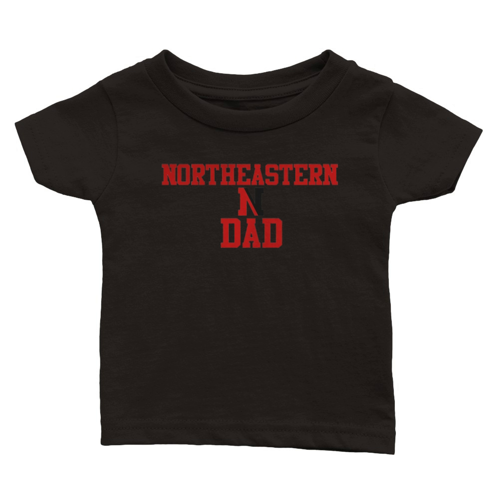 Northeastern University DAD Classic Baby Crewneck T-shirt