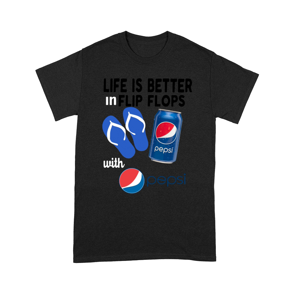 Life is better in flip flops with Pepsi shirt Comfort T-shirt