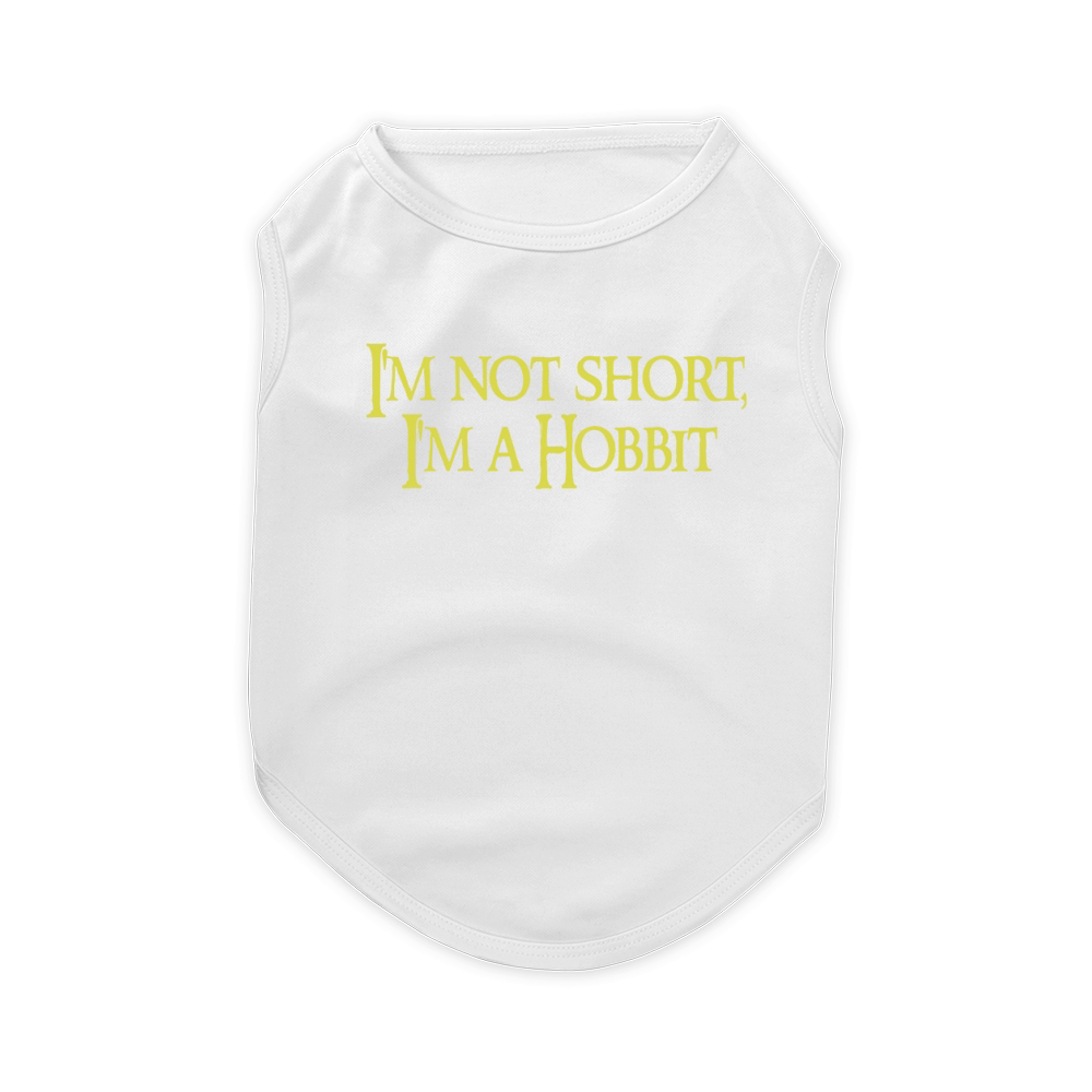 I’m not short I’m a hobbit Pet T-Shirt