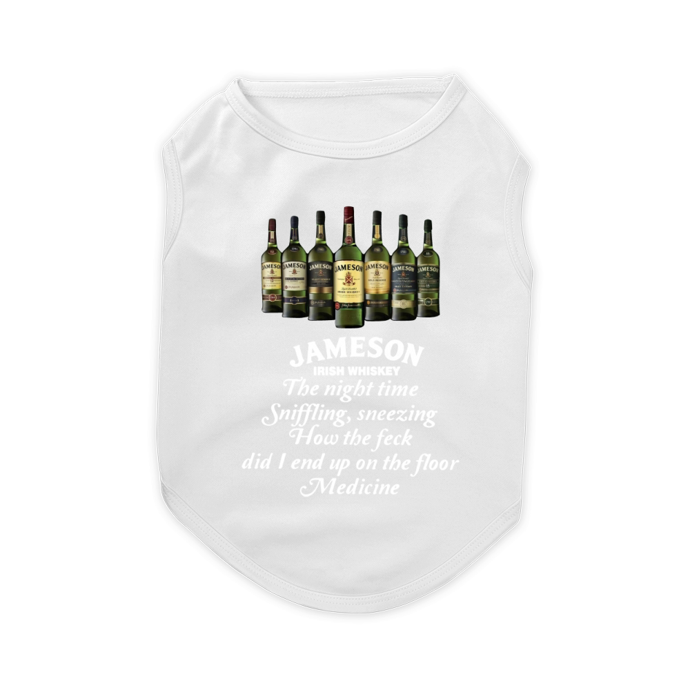 Jameson irish whiskey the nighttime sniffling sneezing shirt Pet T-Shirt