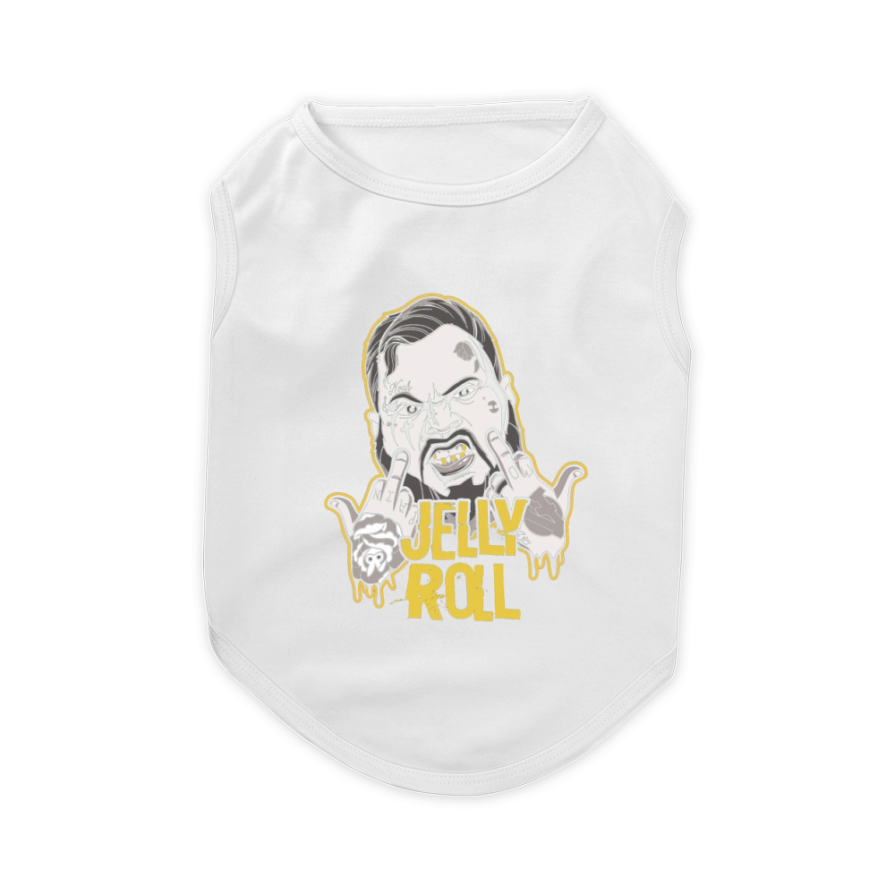 jelly roll face merch Pet T-Shirt