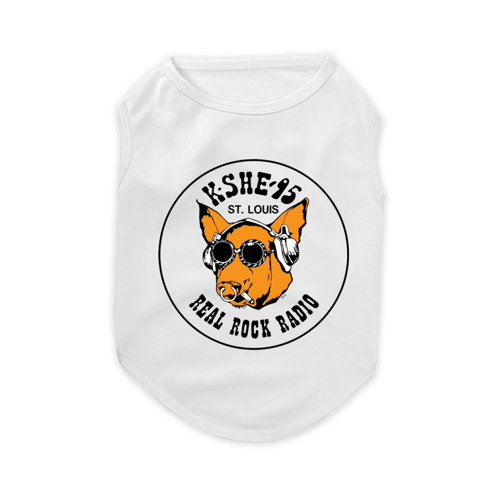 K-SHE 95 Real Rock Radio Pet T-Shirt