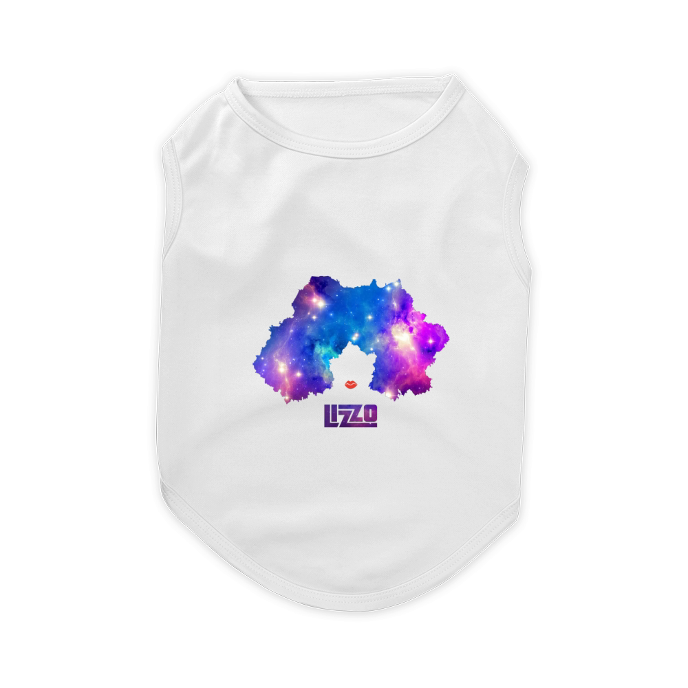 Lizzo Smlie Shadow Galaxy Pet T-Shirt