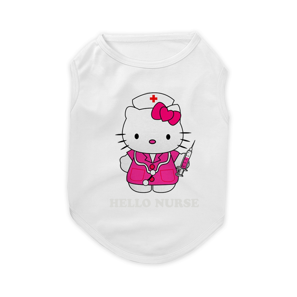 Nurse-Hello Kitty Pet T-Shirt