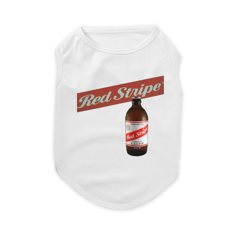 Red Stripe Pet T-Shirt