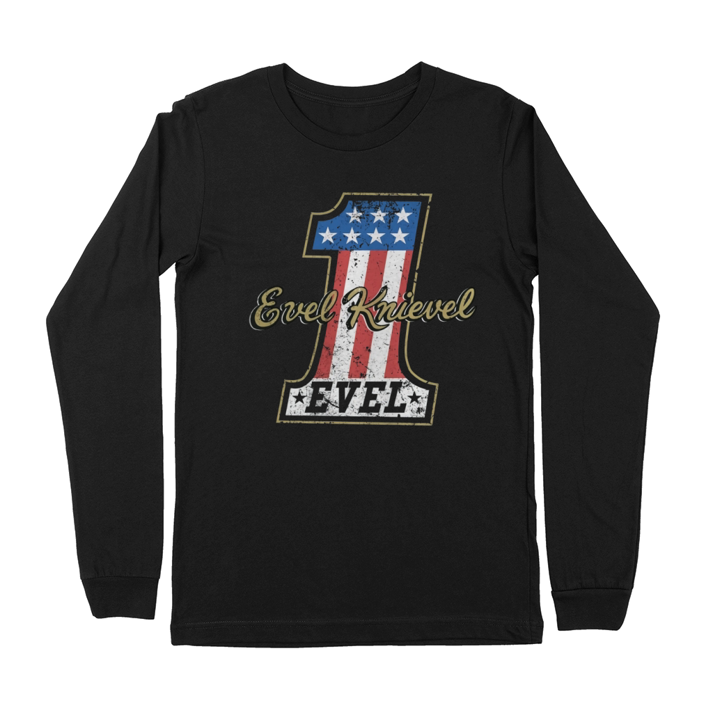 Evel Knievel-Logo Premium Long Sleeve