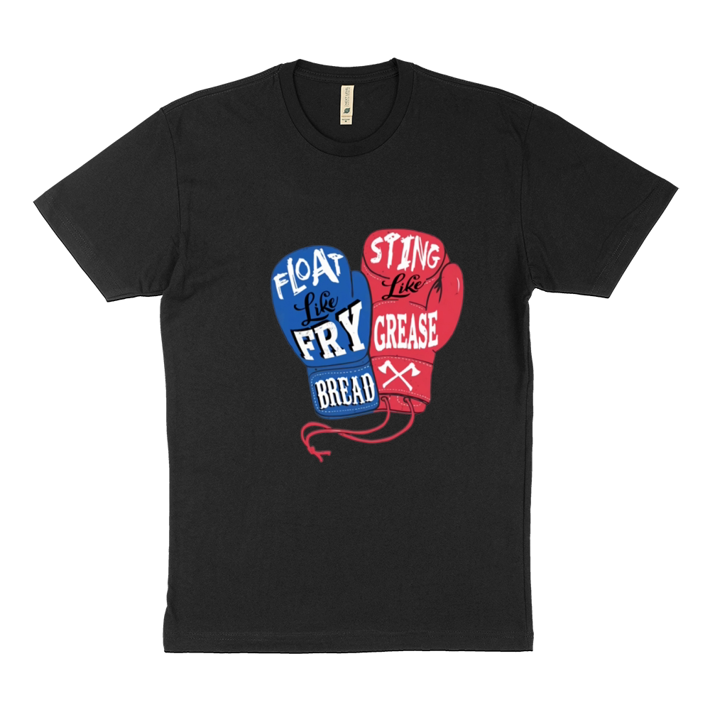 Boxing Float Like Fry Bread Sting Like Grease Sustainable T-Shirt