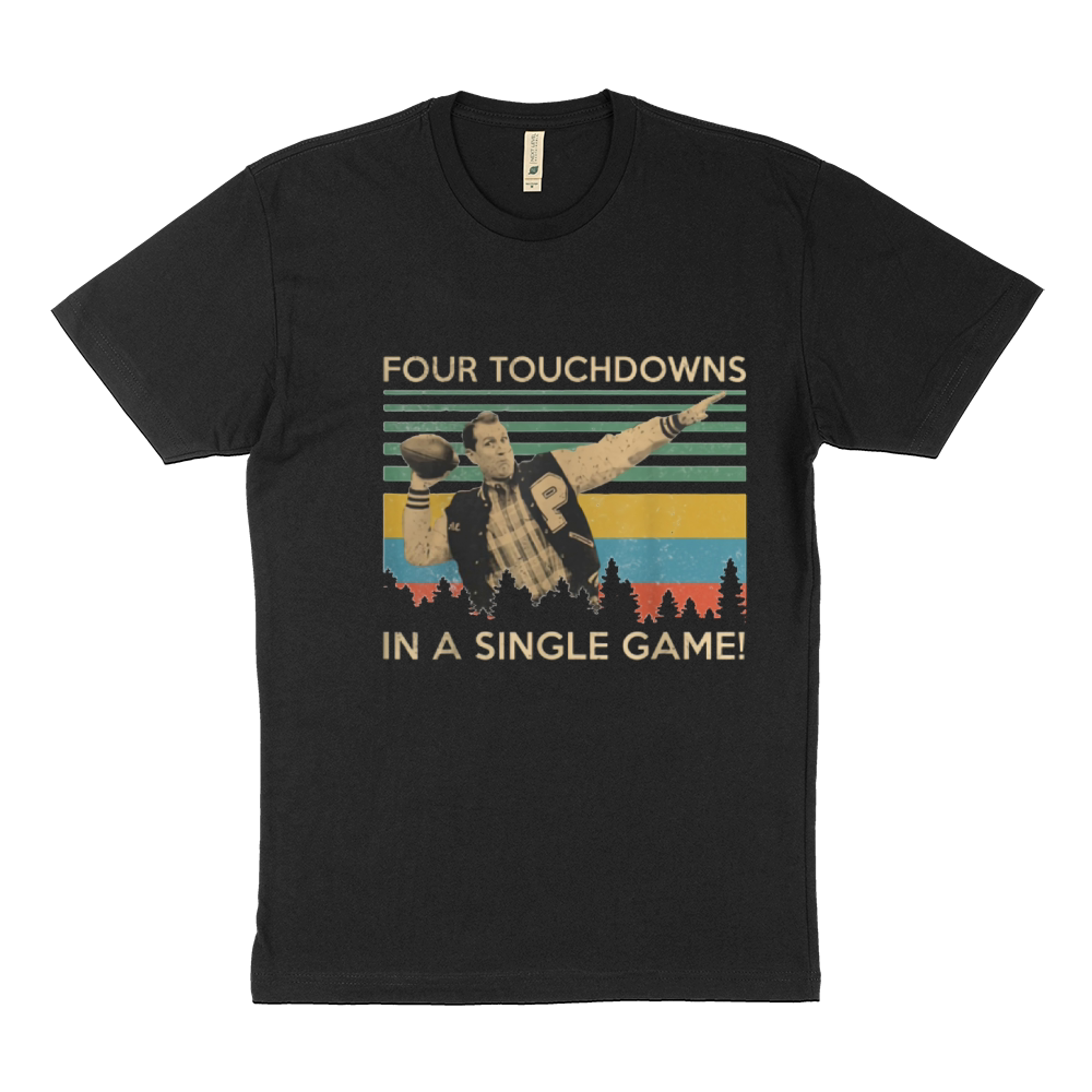 Four Touchdowns In A Single Game Al Bundy Vintage shirt Sustainable T-Shirt