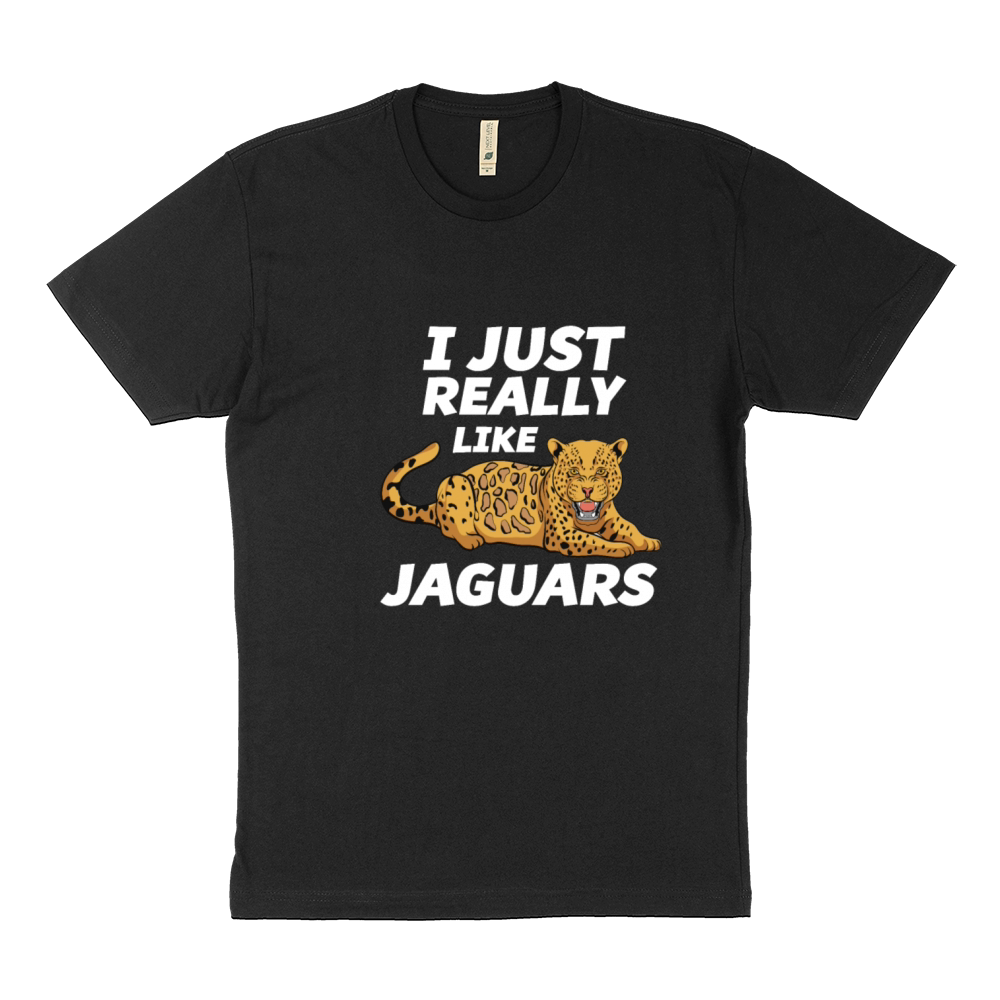 I Just Really Like Jaguars Funny Jaguar Lover Gift Sustainable T-Shirt