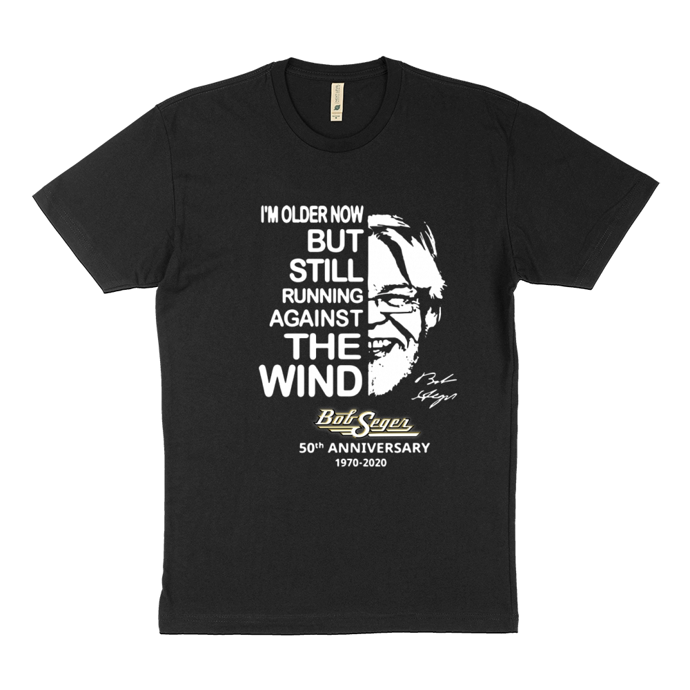 I’m older now but still running against the wind Bob Seger shirt - Unisex Long Sleeve Sustainable T-Shirt