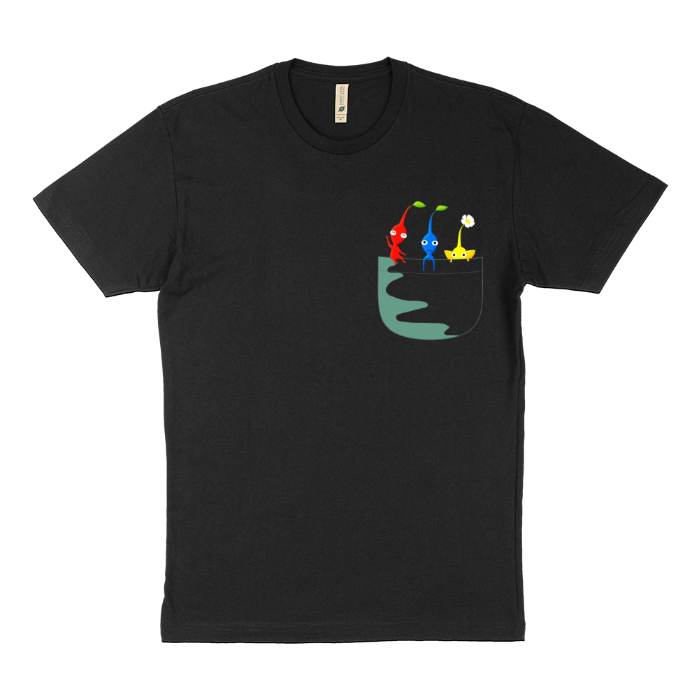 Pikmin Pocket Tee Sustainable T-Shirt