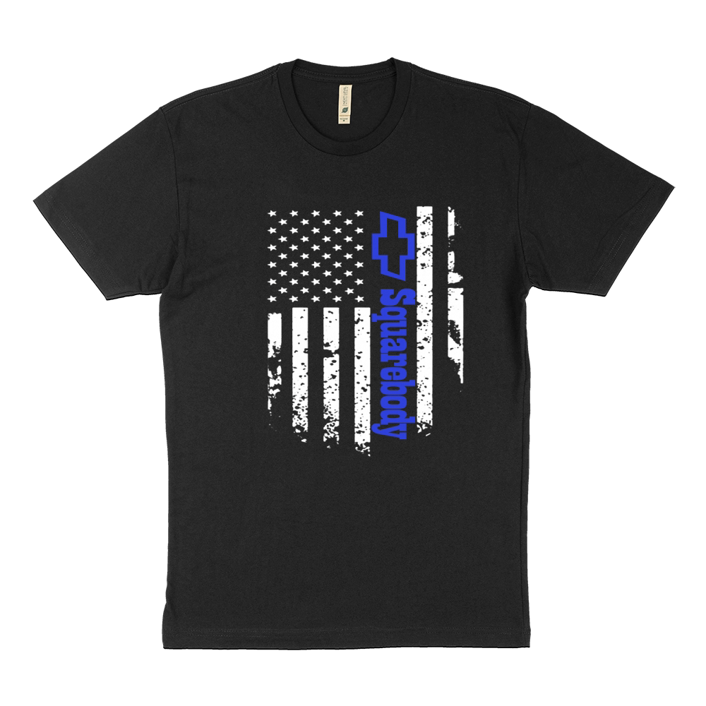 Squarebody Flag America Chevrole Sustainable T-Shirt
