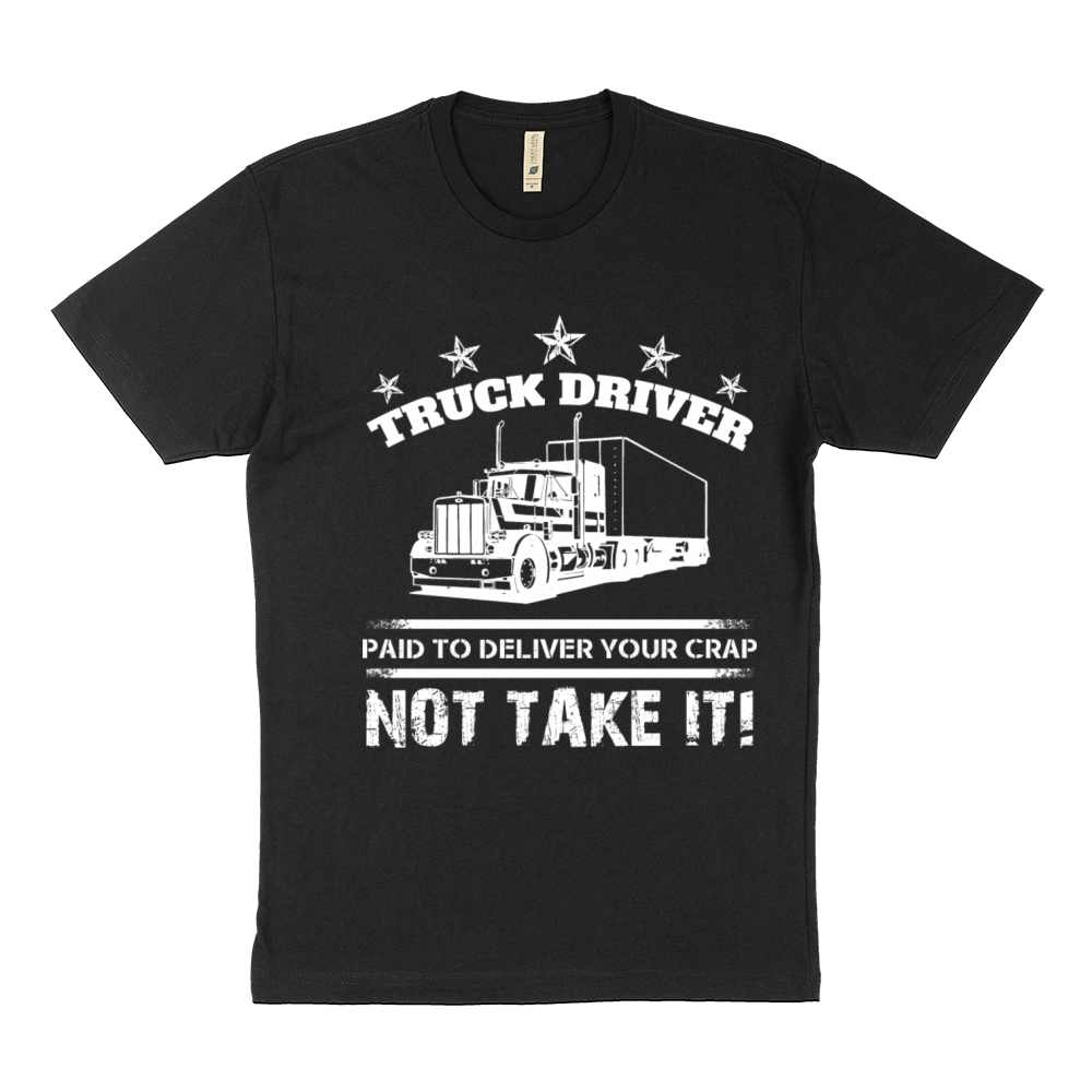 Truck driver - Truck driver - truck driver paid Sustainable T-Shirt