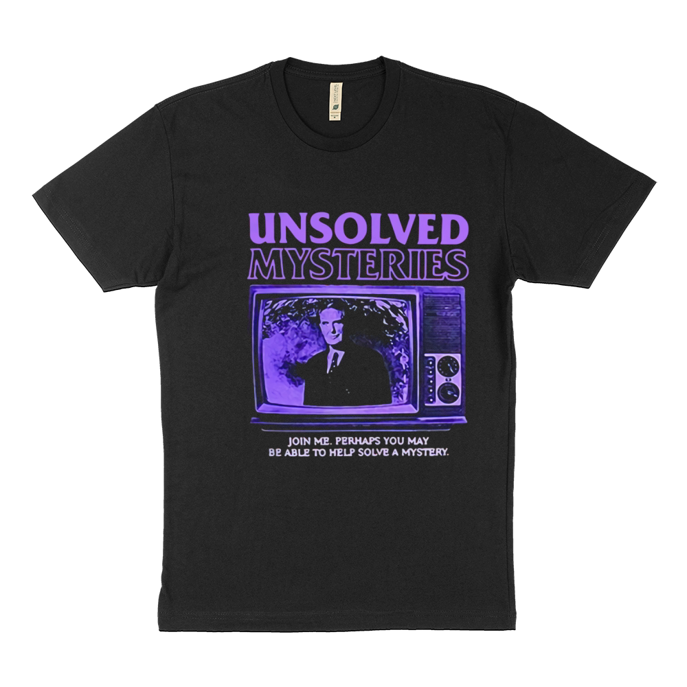 Unsolved mysteries Robert Stack shirt Sustainable T-Shirt
