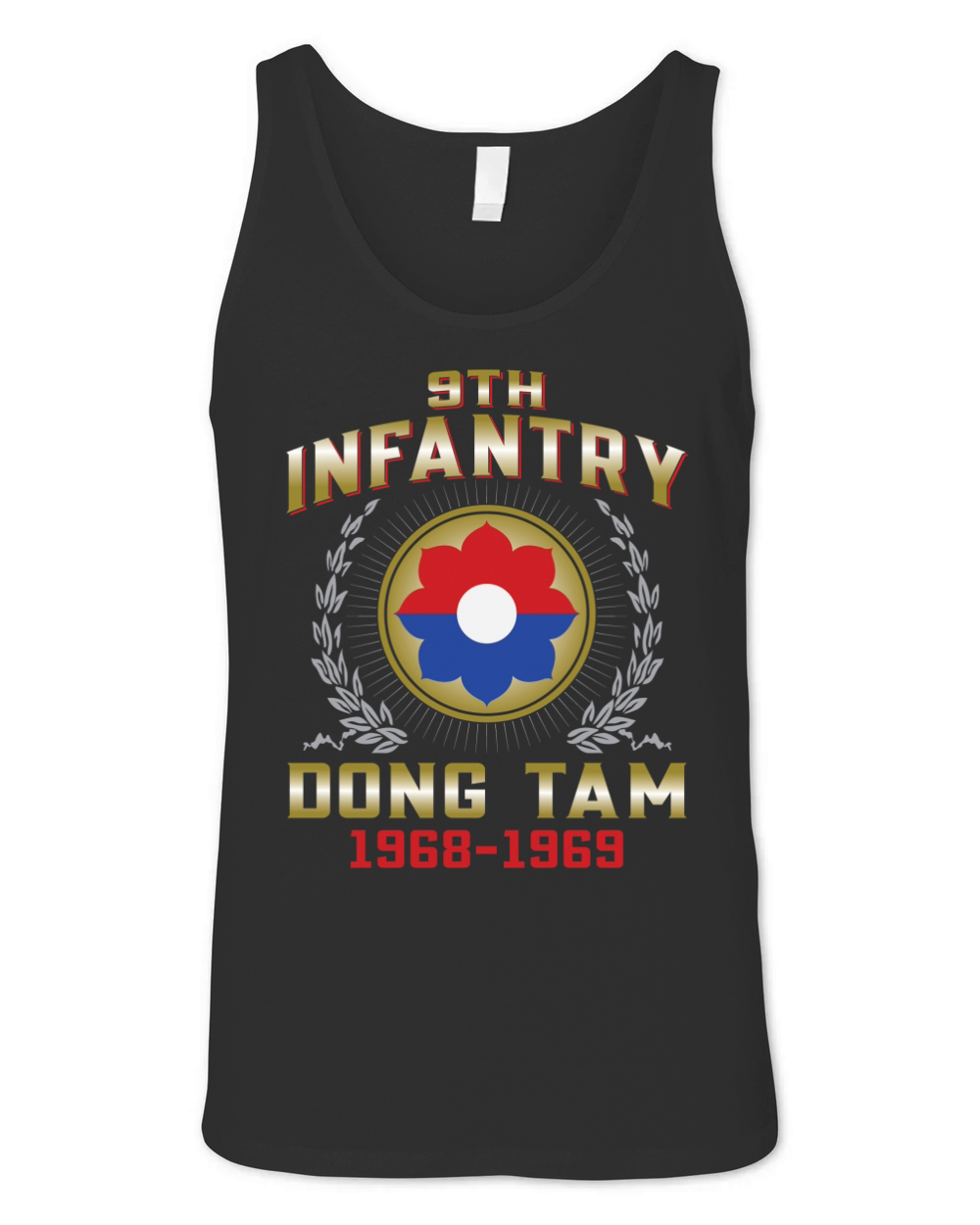 9TH INFANTRY DONG TAM 1968 to 1969 Unisex Jersey Tank