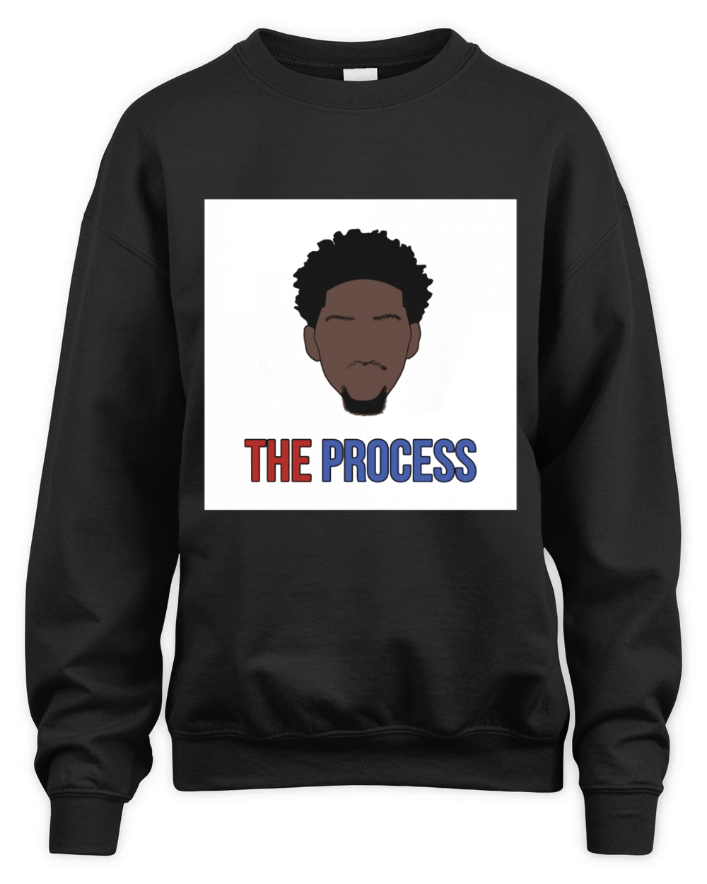 Joel  The Process  Embiid 1 Unisex Premium Crewneck Sweatshirt