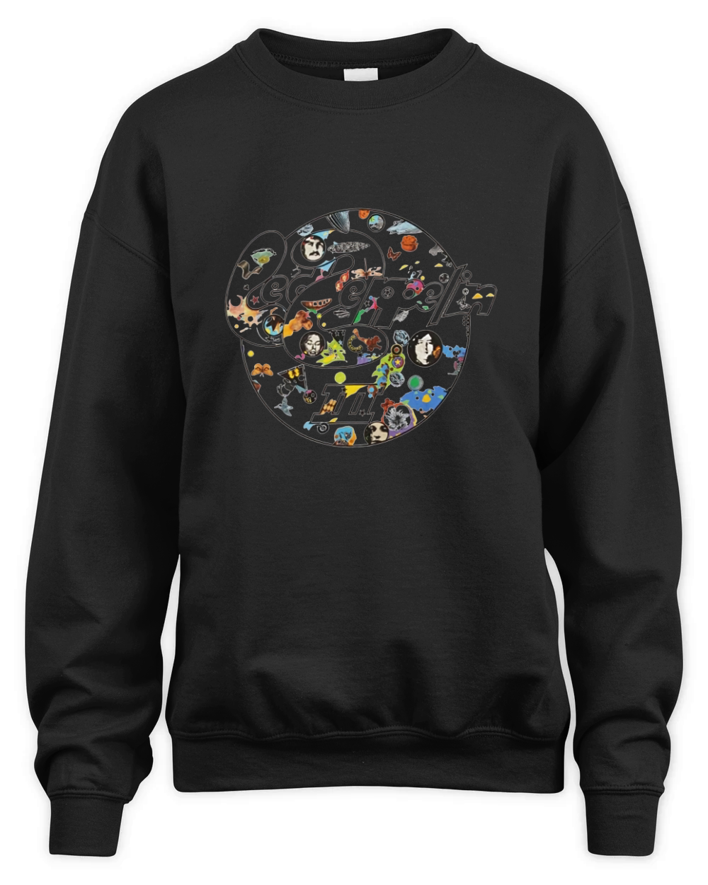 Led Zeppelin Symbol Circle Unisex Premium Crewneck Sweatshirt