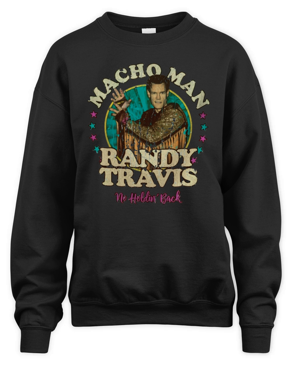 Macho Man Randy Travis Unisex Premium Crewneck Sweatshirt