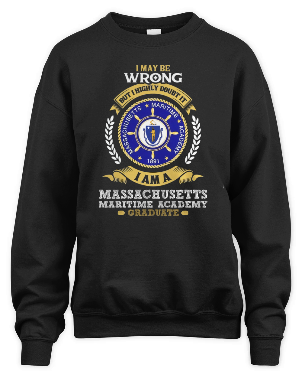 Massachusetts Maritime Academy Unisex Premium Crewneck Sweatshirt