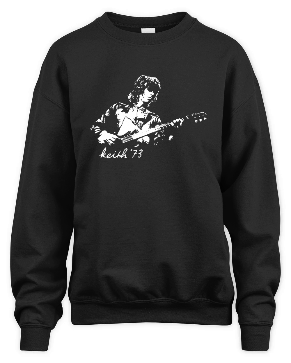 Retro Graphic Keith Richards Art Unisex Premium Crewneck Sweatshirt