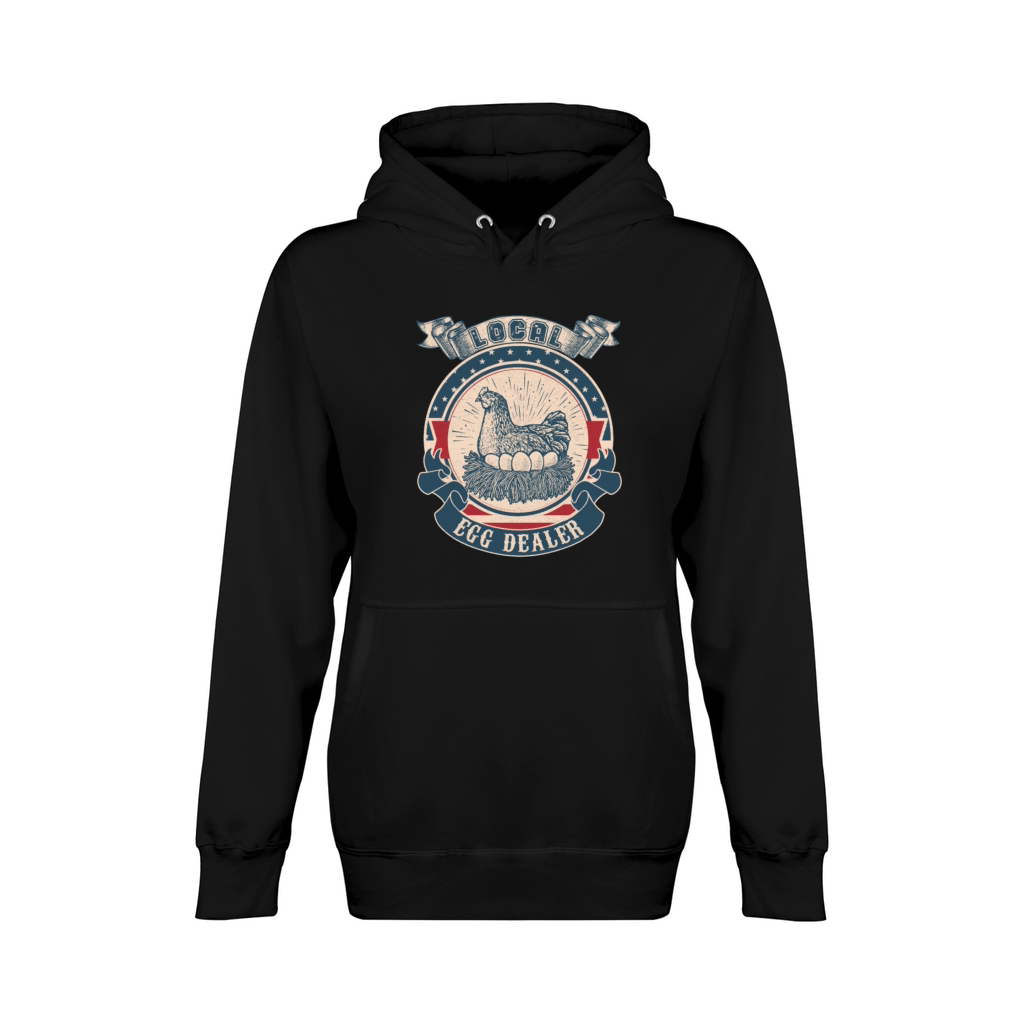 Local egg dealer vintage Unisex Premium Pullover Hoodie