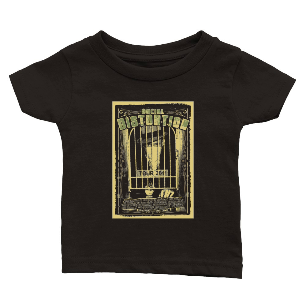 Social Distortion Band Classic Baby Crewneck T-shirt