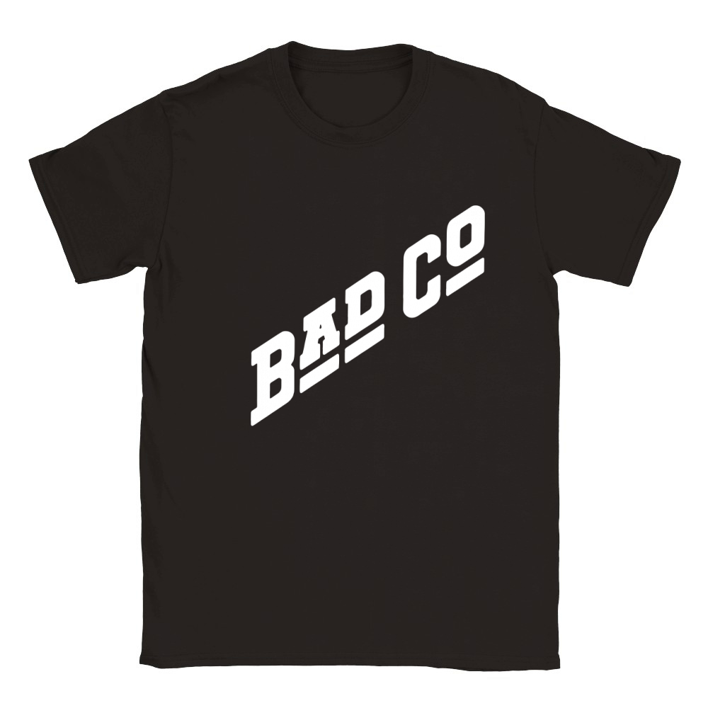 Badco Bad Co Bad Company Rock Band Classic Kids Crewneck T-shirt